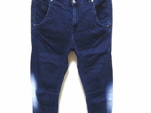 DIESEL DENIM SWEAT PANTS FAYZA-NE 29 size / ディーゼル スウェット デニム 立体裁断 ジョガーパンツ メンズ