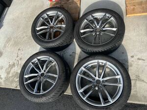 BMW G30G31G11G12 Mスポーツ純正ホイール 18×8j+30 18×9j+44 PCD112 245/45R18 275/40R18 ダブルスポーク　662M タイヤホイールセット