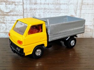 【ジャンク】トミカ ダンディ 三菱 キャンター ダンプトラック ミニカー☆1/43☆当時物☆ビンテージ☆トミー☆絶版☆昭和レトロ☆日本製