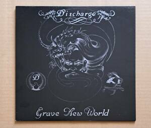 良盤・国内LP◎ディスチャージ『グレイヴ・ニュー・ワールド』35165-25 VAP DISCHARGE / GRAVE NEW WORLD Hardcore,Heavymetal Crossover