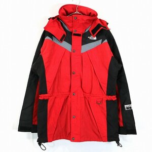 90年代 THE NORTH FACE ノースフェイス EXTREME LIGHT マウンテンパーカー アウトドア アウター レッド (メンズ S) 中古 古着 O0025