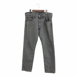 Levi's リーバイス 501 ストレート デニムパンツ ボトムス アメカジ ブラック (メンズ W32 L30) 中古 古着 P9764