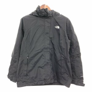 THE NORTH FACE ノースフェイス DRYVENT ナイロン マウンテンパーカー アウトドア キャンプ ブラック (レディース XL) 中古 古着 P8630