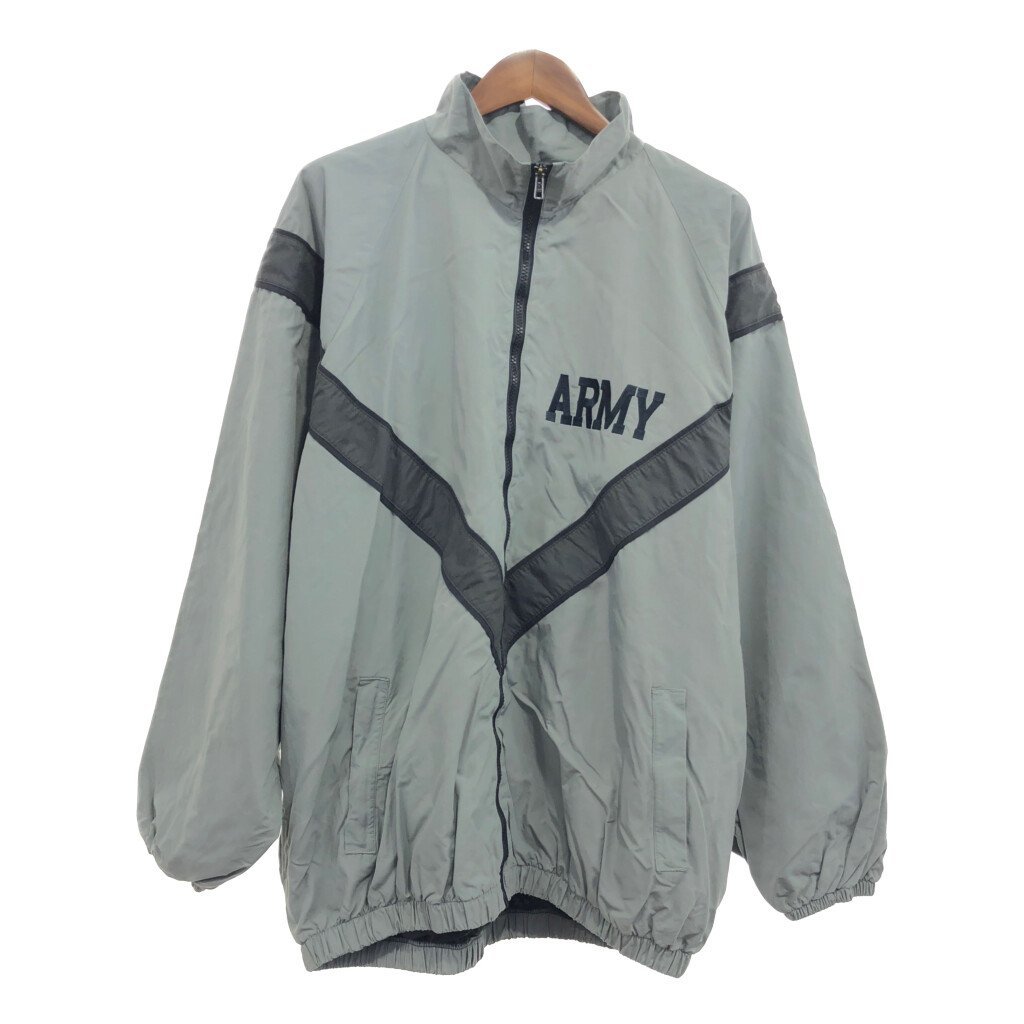 米軍実物 U.S.ARMY IPFU ナイロン トレーニング ジャケット ミリタリー (メンズ XXL-L) P9927
