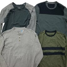 古着卸 まとめ売り ブランドMIX 長袖Tシャツ 15枚セット (メンズ L /XL ) エルエルビーン トミー LT20 MR7592 1円スタート_画像4