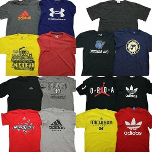 古着卸 まとめ売り スポーツブランドMIX 半袖Tシャツ 15枚セット (メンズ S ) アディダス ジョーダン TS16 MR6516 1円スタート