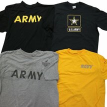 古着卸 まとめ売り ミリタリー 半袖Tシャツ 16枚セット (メンズ L ) NAVY ARMY USMC TS28 MR7879 1円スタート_画像3