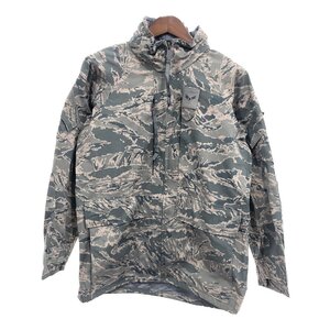 米軍実物 U.S.AIRFORCE APECS GORE-TEX パーカー ジャケット アウター 防水 ミリタリー ABUカモ (メンズ SMALL-SHORT) 中古 古着 Q0235