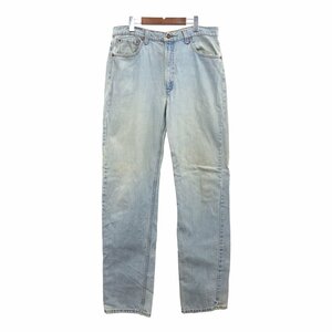 90年代 USA製 Levi's リーバイス 505 デニムパンツ ボトムス アメカジ ライトブルー (メンズ W36 L36) 中古 古着 Q0191