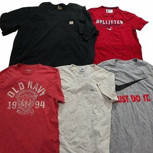 【訳あり】 古着卸 まとめ売り ブランドMIX 半袖Tシャツ 50枚セット (メンズ ) ナイキ カーハート オールドネイビー アディダス W5442