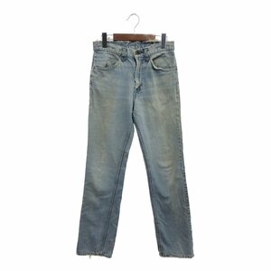 80年代 USA製 Levi's リーバイス 519-0217 ジーンズ デニムパンツ オレンジタブ 裏刻印8 ライトブルー (メンズ W29 L32) 中古 古着 Q0246