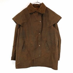 Barbour バブアー X BACK HOUSE オイルドジャケット ユーロ ダブルネーム ニュージーランド限定 ブラウン (メンズ M) 中古 古着 N9069