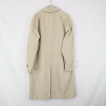 90年代 BURBERRY バーバリー ステンカラーコート ヨーロッパ古着 一枚仕立て ベージュ (メンズ 48) 中古 古着 N8902_画像2