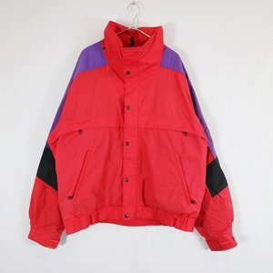 THE NORTH FACE ノースフェイス ナイロンジャケット 防寒 防風 アウトドア キャンプ レッド (メンズ M‐XL) 中古 古着 N7457