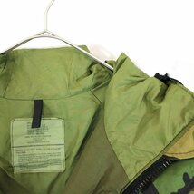 90年代 米軍実物 U.S.NAVY ECWCS GEN1 PARKA ミリタリー 戦闘服 アウター ウッドランドカモ (メンズ SMALL-REGULAR) O0024_画像8