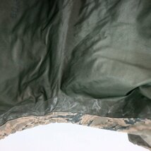 米軍民間 APECS ナイロンミリタリーパーカー ミリタリー 戦闘服 アウター デジタルタイガーカモ (メンズ L) 中古 古着 O0187_画像4