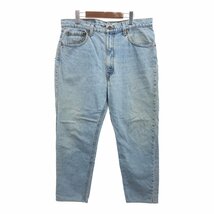 90年代 USA製 Levi's リーバイス 512 デニムパンツ アメカジ ライトブルー (メンズ W38 L30) 中古 古着 Q0417_画像1