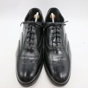 SALE/// NUNN BUSH 内羽根式 ウィングチップ フルブローグ 本革 レザー 革靴 レザーシューズ ブラック ( メンズ 9 3E ≒ 27cm ) KA0484