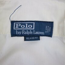 SALE/ 90年代 Polo by Ralph Lauren ポロバイラルフローレン カーゴショーツ イエロー (メンズ 42) O0632_画像10