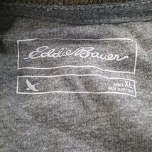 Eddie Bauer エディーバウアー サーマル 長袖Ｔシャツ 防寒 アメカジ ネイティブ柄 ライトブラウン (メンズ XL) O1551 中古 古着_画像8