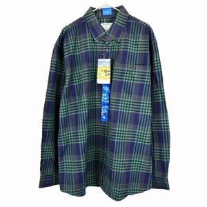 新品タグ付き ORVIS オービス 長袖シャツ アメカジ チェック グリーン (メンズ L) O1706 中古 古着