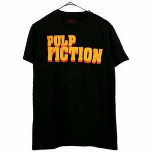 PULP FICTION パルプフィクション 半袖Ｔシャツ ムービーT ロゴ ブラック (メンズ M) 中古 古着 O2388