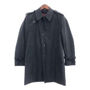 日本製 Aquascutum アクアスキュータム コート フォーマル ネイビー (レディース - 相当) P4666 1円スタート