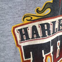 HARLEY DAVIDSON ハーレーダビッドソン ロゴプリント 半袖Ｔシャツ 丸首 グレー (メンズ XL) O2450 中古 古着_画像5