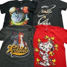 古着卸 まとめ売り キャラクター 半袖Tシャツ 16枚セット (メンズ S ) アニメ ディズニー ジャンプ TS10 MR8157 1円スタート_画像3