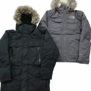 古着卸 まとめ売り THE NORTH FACE ノースフェイス マクマードパーカー ゴッサム ダウンジャケット 2枚セット (メンズ XS /S ) MR9413