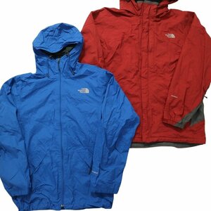 古着卸 まとめ売りTHE NORTH FACE ノースフェイス HYVENT マウンテンパーカー シェルジャケット 2枚セット (メンズ S /XL )MR9412