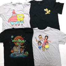 ◎キャラクター系半袖Tシャツ set ライオンキング スヌーピー 他 (メンズL/M) 15枚セット まとめ売り 古着卸 1円スタート ST10 MP9697_画像4