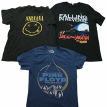 古着卸 まとめ売り 音楽・バンド 半袖Tシャツ 15枚セット (メンズ L ) ニルヴァーナ TS19 MR8294 1円スタート_画像5