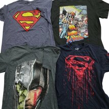 古着卸 まとめ売り マーベル DCコミック 半袖Tシャツ 16枚セット (メンズ S /M ) スーパーマン バットマン TS9 MR8454 1円スタート_画像5
