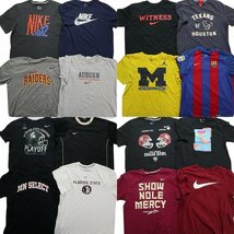 古着卸 まとめ売り ナイキ 半袖Tシャツ 16枚セット (メンズ XL ) NFL ゲームシャツ カラー系 英字ロゴ MR9164_画像1