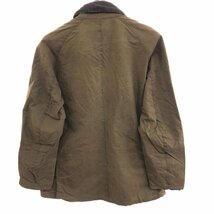 Barbour バブアー ASHBY アシュビー オイルドジャケット ユーロ ブラウン (メンズ L) 中古 古着 Q0899_画像2