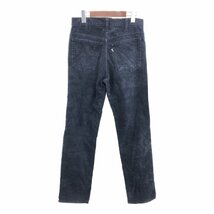 70年代 USA製 Levi's リーバイス 519-1517 コーデュロイパンツ アメカジ ネイビー (メンズ W30 L32) 中古 古着 Q0885_画像2