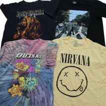 古着卸 まとめ売り 音楽・バンド 半袖Tシャツ 16枚セット (メンズ L ) ニルヴァーナ ツーパック TS19 MR8700 1円スタート_画像5