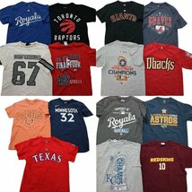 古着卸 まとめ売り プロチーム 半袖Tシャツ 15枚セット (メンズ S /M ) MLB ロイヤルズ NFL レッドスキンズ TS12 MR8587 1円スタート_画像1