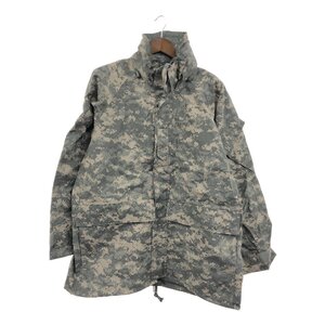 2000年代〜 米軍実物 U.S.ARMY ECWCS GEN2 GORE-TEX ジャケット 防水 ミリタリー ACUカモ (メンズ LARGE-REGULAR) 中古 古着 Q1015