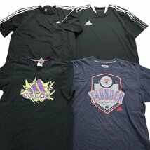 古着卸 まとめ売り スポーツブランドMIX 半袖Tシャツ 16枚セット (メンズ L /XL ) アディダス プーマ アンブロ TS16 MR8882 1円スタート_画像4