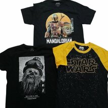 古着卸 まとめ売り 映画・ドラマ 半袖Tシャツ 15枚セット (メンズ M ) スターウォーズ ジュラシックパーク MR9291 1円スタート_画像2