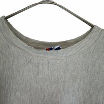 Champion チャンピオン スウェット 大きいサイズ リバースタイプ グレー (メンズ XXL) O2866 中古 古着_画像5