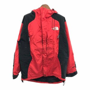 THE NORTH FACE ノースフェイス GORE-TEX ゴアテックス マウンテンパーカー アウター アウトドア レッド (メンズ L) 中古 古着 P7766