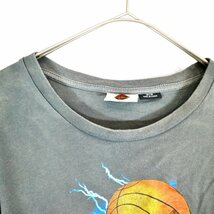 SPACE JAM スペース・ジャム キャラクター 半袖Ｔシャツ グレー (メンズ M) O2713 中古 古着_画像5