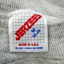 80年代 USA製 JERZEES ジャージーズ インディアナ大学 フージャース スウェット カレッジ グレー (メンズ M) O2653 中古 古着_画像10