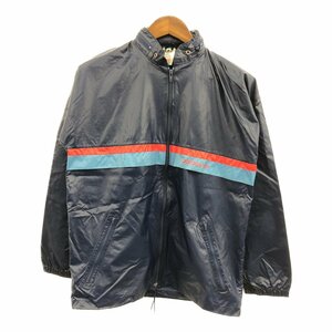 80年代 adidas アディダス トラックジャケット スポーツ ネイビー (メンズ XL相当) 中古 古着 Q1340