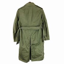 SALE/// 50~60年代 米軍実物 U.S.ARMY オーバーコート ミリタリー 戦闘服 アウター オリーブ (メンズ SMALL/SHORT) P0148_画像2