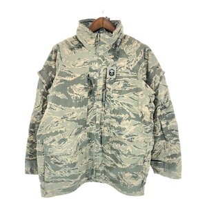 米軍実物 U.S.AIRFORCE GORE-TEX ゴアテックス ミリタリージャケット ミリタリー UCP (メンズ LARGE) 中古 古着 P3736