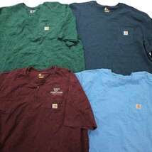 古着卸 まとめ売り ブランドMIX 半袖Tシャツ 16枚セット (メンズ 2XL /3XL /4XL ) カーハート リー ディッキーズ MR9917 1円スタート_画像5